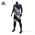 Men`s Basketball Uniform Team Shirt and Shorts Set